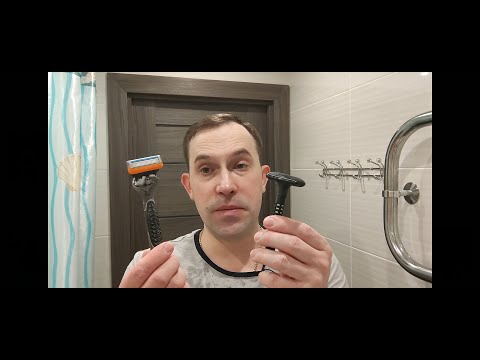 Видео: Бритьё ! Wilkinson Sword. Gillette Fusion 5. M.O.W. Yaqi brush