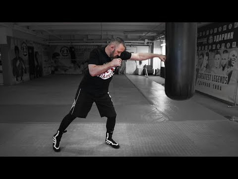 Видео: Падающий шаг Джека Демпси / Как бить этот удар