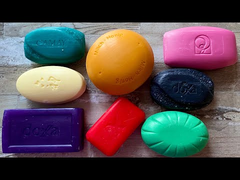 Видео: ASMR Soap cutting | Soap Carving|Резка мыла  | ASMR