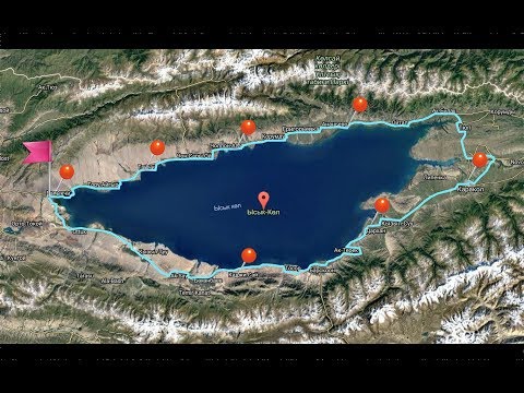 Видео: Велопробег вокруг Иссык-Куля - Ride alive! 2017