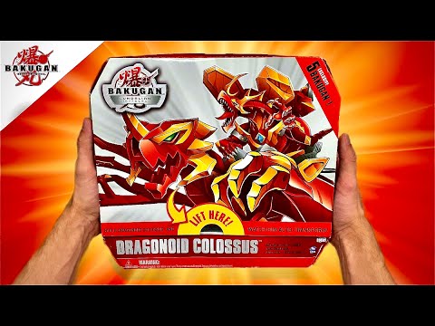 Видео: ДРАГОНОИД КОЛОССУС - ЛЕГЕНДА БАКУГАН ВАШЕГО ДЕТСТВА!