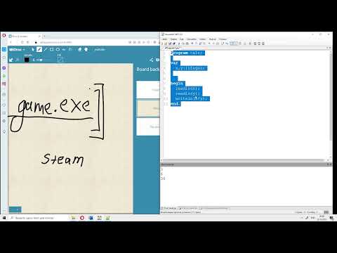 Видео: Паскаль для новичков 4-ввод информации и компиляция программы