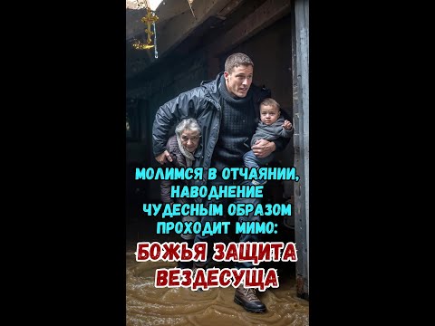 Видео: Молимся в отчаянии, Наводнение чудесным образом проходит мимо: Божья защита Вездесуща