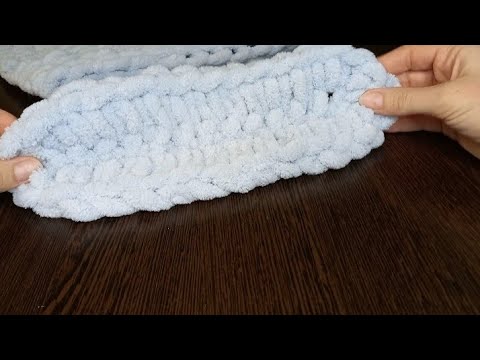 Видео: Ушки Зайки для балаклавы из Ализе Пуффи