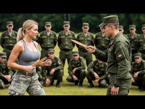 Видео: Она посмеялась над русским Спецназом ⚔️ Поединок на ножах с инструктором ССО | Русский спецназ исто