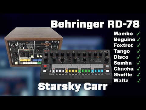 Видео: Behringer RD78 // Обзор и демонстрация