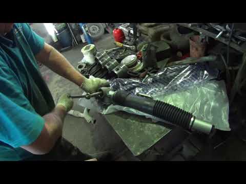 Видео: Авторемонт Дэу Нексия рулевая рейка замена