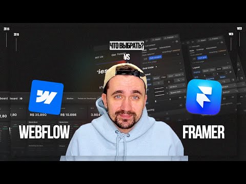 Видео: Framer или Webflow 2025? Сравнение за 15 минут!