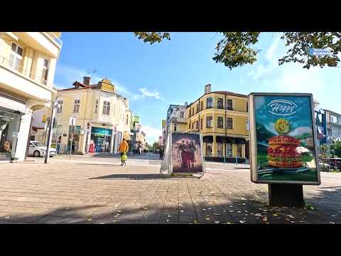 Видео: Разходка от началото на центъра до морето на 21.10.25.