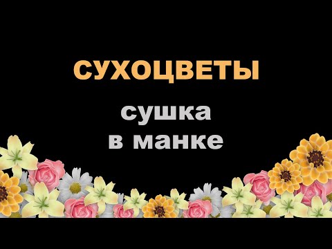 Видео: Как сушить цветы для эпоксидной смолы в манке. Сушим цветы сухоцветы. Объёмная сушка цветов в манке