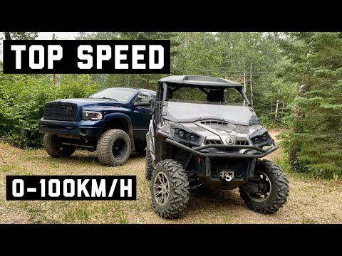 Видео: Насколько быстр Can-Am Commander 1000?