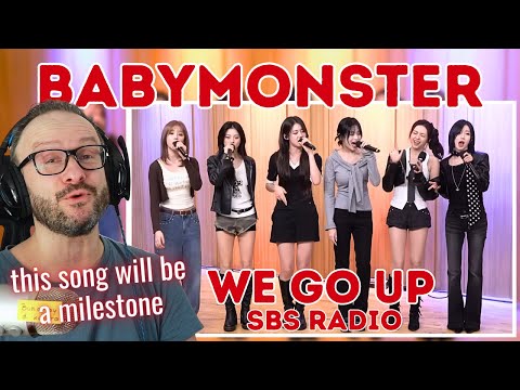 Видео: живые монстры!!!!!! BABYMONSTER - «WE GO UP» в прямом эфире - реакция на SBS Radio
