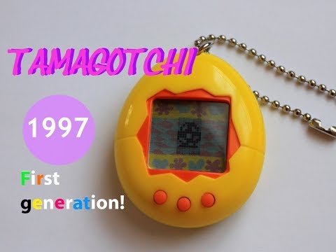 Видео: Original japanese Tamagotchi P1 review | Японский Тамагочи, 1 поколение