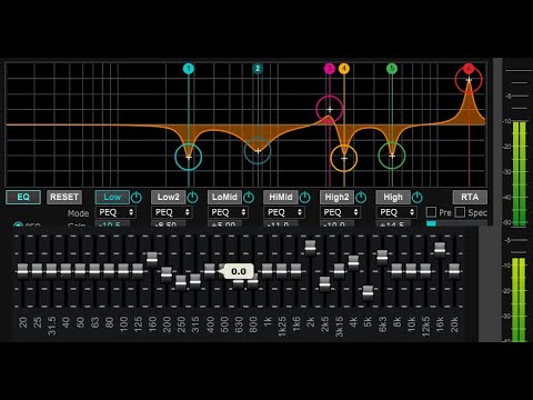 Видео: Behringer XR12 XR16  настройка АЧХ  параметрический vs графический эквалайзер