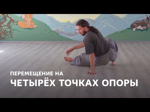 Видео: Работа с полом: перемещение на четырёх точках опоры для танцоров и движенцев  (Floorwork)