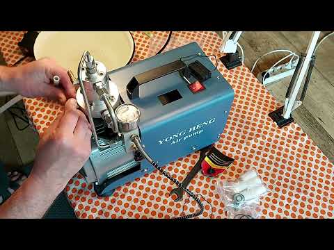 Видео: Компрессор для накачки PCP оружия Yongheng