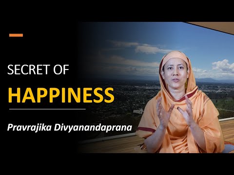 Видео: Величайший секрет счастья | Правраджика Дивьянандапрана
