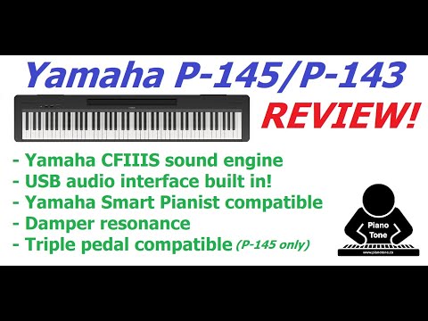 Видео: Обзор Yamaha P-145
