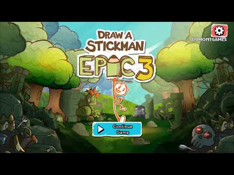 Видео: Draw a Stickman Epic 3 || Нарисовал зайца-дьявола