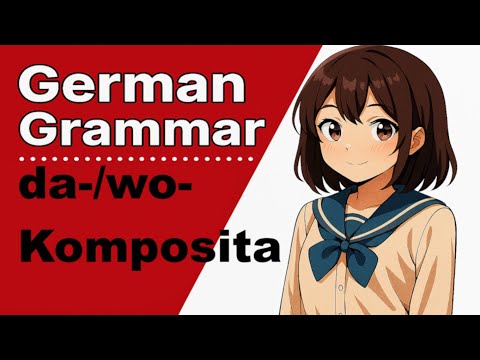 Видео: Немецкий язык B1 | Da-/Wo-соединения | Легкая грамматика