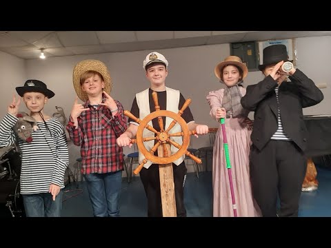 Видео: Tom Sawyer and Co ("Том Сойер и компания"  на английском языке)