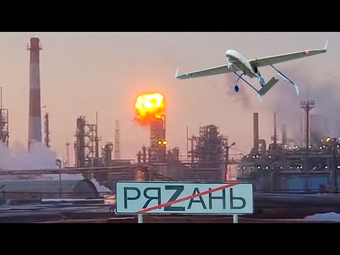 Видео: Дронорез: Саратов и Ростов стирают штаны!  "Сталинградцам" тушат свет! В Рязани "караул" на НПЗ!