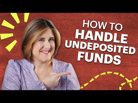 Видео: Как получить выплату на невнесённые средства и внести депозит — Давайте попрактикуемся в QBO: 7 н...