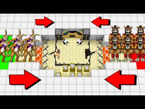 Видео: АРМИЯ НОВЫХ АНИМАТРОНИКОВ ПРОТИВ ЕНОТИКА И НУБА! 10000 АНИМАТРОНИКИ ФНАФ В МАЙНКРАФТ 100%