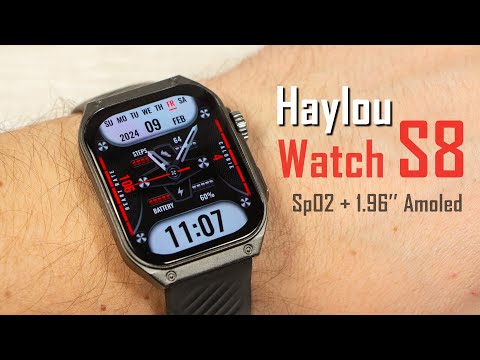 Видео: ⌚Haylou Watch S8 огляд та враження! Смарт-годинник з Amoled екраном 1,96", в металі і 3 ATM