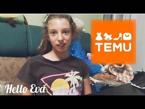 Видео: Большая распаковка с TEMU 🧡 Hello Eva 