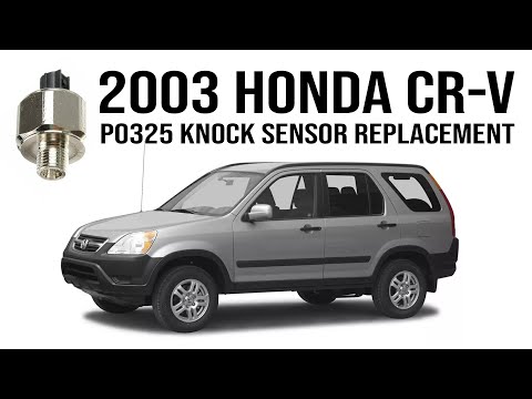 Видео: Код P0325 Замена датчика детонации — Honda CR-V [E177] 2003 г.