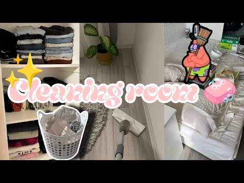 Видео: Cleaning room 🧼 || уборка,обустройка,разбор  комнаты 🌷