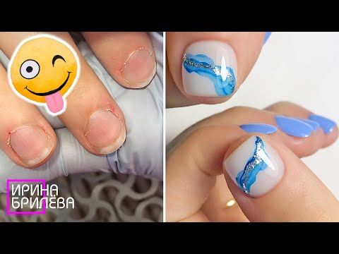 Видео: Как перестать обдирать кутикулу в 13 лет??? 😍  Маникюр 😍  Детский маникюр