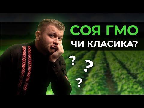 Видео: СОЯ ГМО ЧИ КЛАСИКА? ЯКУ ВИРОЩУВАТИ?