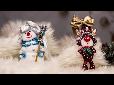 Видео: Расписные игрушки из эпоксидной смолы