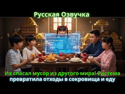 Видео: Их спасал мусор из другого мира! Система превратила отходы в сокровища и еду