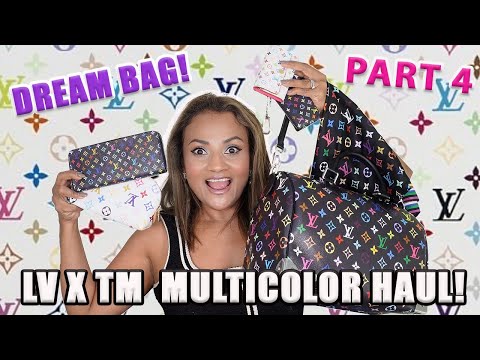 Видео: МОЙ ОГРОМНЫЙ РАЗНОЦВЕТНЫЙ КОЛЛЕКЦИОН LOUIS VUITTON TAKASHI MURAKAMI. ЧАСТЬ 4 I Я ПОЛУЧИЛА СУМКУ М...