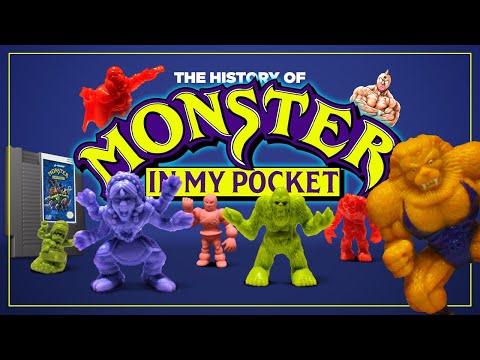 Видео: История Monster In My Pocket: Монстры! Рестлеры! Противоречия! BTS!