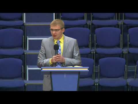 Видео: Проповедь "Уловленные в волю диавола" Евгений Гришкевич. 22 октября 2017г. 10:00