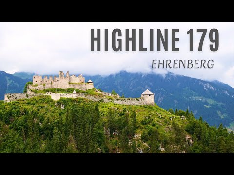 Видео: Выходные в горах: Подвесной мост Highline 179 и крепость Ehrenberg. Необычные озера Баварии