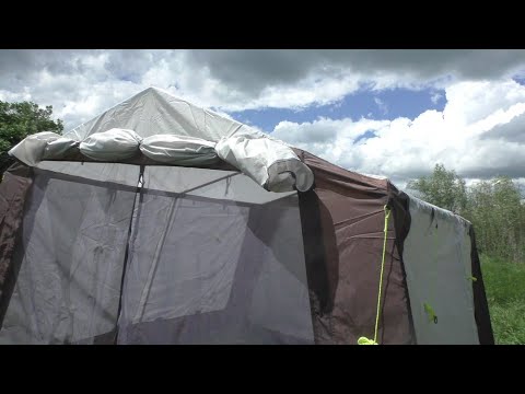 Видео: Тент Outventure Royal House