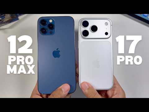 Видео: iPhone 12 Pro Max против iPhone 17 Pro: посмотрите это, прежде чем купить или обновить