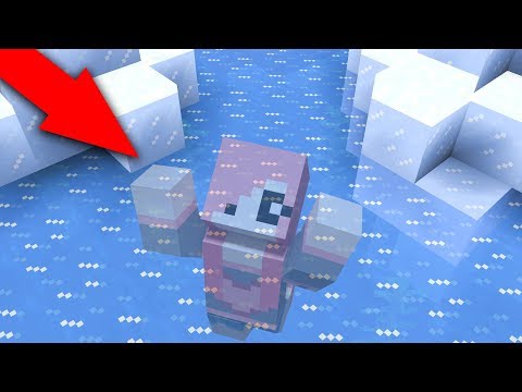 Видео: ЗАСТРЯЛА ПОДО ЛЬДОМ В МАЙНКРАФТ! ПОИСК КНОПКИ