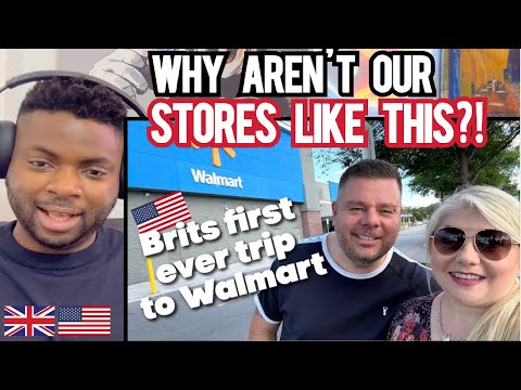 Видео: БРИТАНЦЫ ВПЕРВЫЕ ПОСЕЩАЮТ WALMART! — Brit Reacts