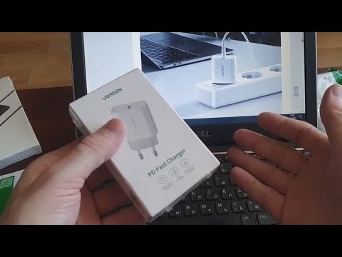 Видео: Быстрая зарядка Ugreen PD20W. Qualcomm 4.0. Quick Charge 3.0 Type C для iPhone 12 и всех на Android