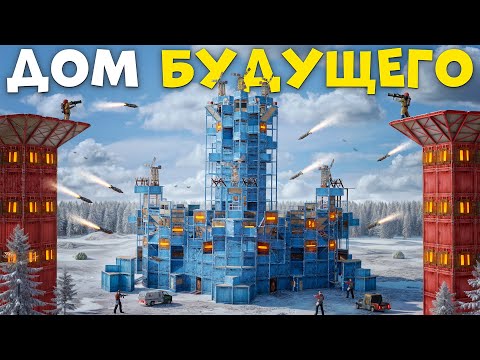 Видео: УМНЫЙ ДОМ! Самая ТЕХНОЛОГИЧНАЯ МЕТОДИКА  выживания ПРОТИВ 100 ЧЕЛОВЕК в Раст/Rust