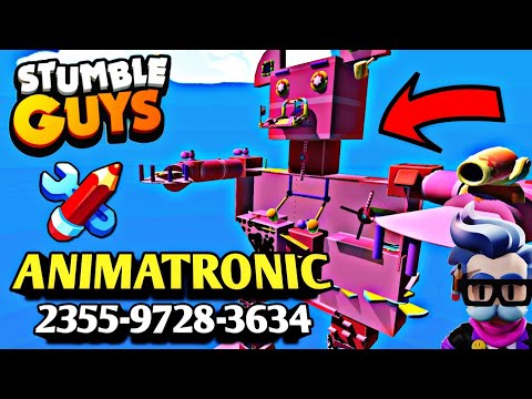Видео: ПОКОРИ АНИМАТРОНИКА! ПОСТРОИЛ КАРТУ АНИМАТРОНИК В СТАМБЛ ГАЙС / ANIMATRONIC Stumble Guys Workshop