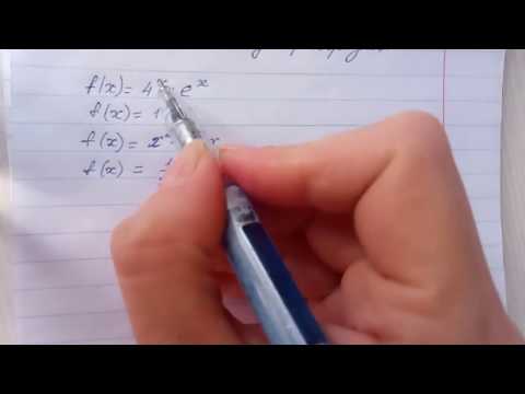 Видео: I правило нахождения первообразных функций