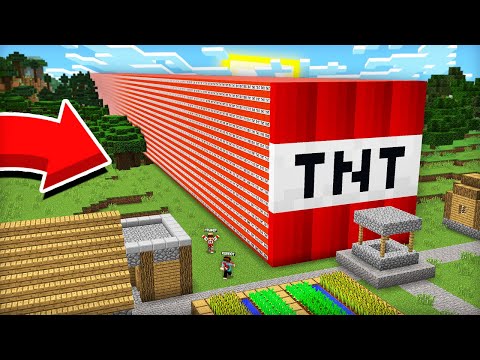 Видео: Я ВЗОРВАЛ САМЫЙ ДЛИННЫЙ ГИГАНТСКИЙ ДИНАМИТ В МАЙНКРАФТ | Компот Minecraft