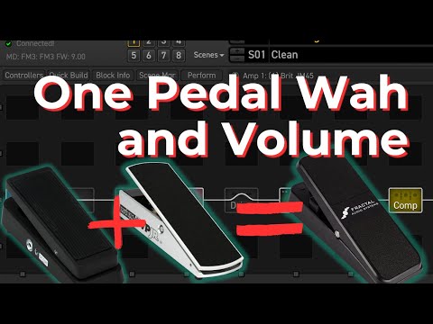 Видео: Использование одной педали для вау-вау и громкости в Axe-FX III